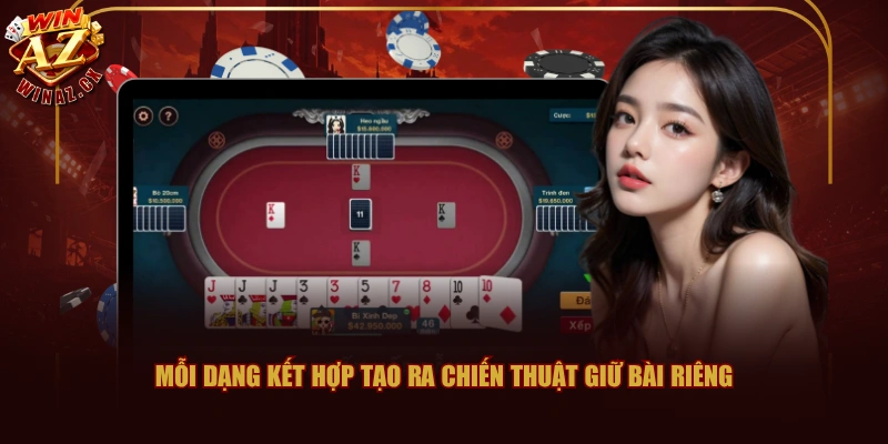 Quy Tắc Game Bài Tá Lả WINAZ Cơ Bản Người Mới Cần Nắm 3 Mỗi dạng kết hợp tạo ra chiến thuật giữ bài riêng